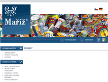 Tablet Screenshot of keramika-mariz.cz